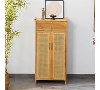 Générique Table d'autel Naturelle avec tiroirs de Rangement et Armoire - Table de méditation Chinoise pour Salon, entrée et Utilisation dans de Multiples Situations (62 cm)