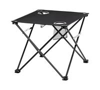 Générique Table de Camping Pliante - Bureau Pliant Carré Léger Imperméable | Table Pique-Nique Plage - pour Plage Extérieur Jardin Terrasse Bord De Piscine Lac Voyage Bateau Camping-Car Tente
