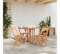 Générique Table de Jardin Pliante en Bois de Teck Massif 120x70x75 cm - Design Papillon Élégant pour Dîners en Extérieur ou Intérieur - Idéale pour Jardin Patio