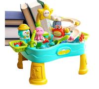 Générique Table de Jeux d'eau pour - Jouet d'Été Portable Coloré et Électrique | Centre Sensoriel Sensoriel d'Extérieur,pour Jardin, Piscine, Plage, terrasse, Balcon, pelouse, Prairie