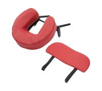 Générique Table de massage, berceau et coussin pour le visage, coussin confortable et robuste, support pour accoudoir suspendu pour salon, Rouge