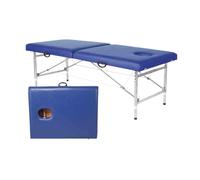 Générique Table de Massage Portable for Salon de beauté, Table de thérapie de Tatouage réglable, Largeur 70 cm(Blue,180x80x50-72cm)