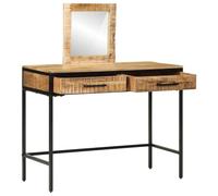 Générique Table de Toilette avec tiroir Marron 100 x 40 x 120 cm,Meubles, Armoires & Meubles de Rangement, Meubles-lavabos, Coiffeuses, Marron (Poids 21.4KG)