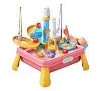 Générique Table d'eau extérieure, Jeu Sensoriel de Plage avec Pompe, Table d'Activités Aquatiques, pour Filles Garçons 4-8 Ans Jardin Terrasse Plage Parc