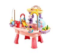 Générique Table d'eau | Jouets D'Été D'Activités Sensorielles | Table Sable Et Eau pour | pour Jardin Cour Parc Camping intérieur garderie école Maternelle garçons Filles de 4 à 8 Ans