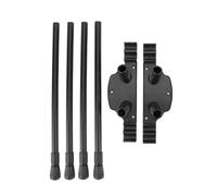 Générique Table Legs, Folding Adjustable Dining Table Metal Desk Legs | Furniture Legs for Folding Computer Tables, Dining Room, Kitchen Island, Office Desk, Workbench, Craft Station, Outdoor