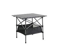 Générique Table Longue Pliante d'extérieur, Portable, for Le Camping, Barbecue, Facile à Installer, for Pique-Nique(Black Net Bag 50cm)