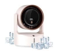 Générique Table Misting Fan | USB Rechargeable Powerful, Office Desk Air