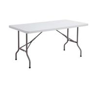 Générique Table Multi-usages Pliante d'extérieure Grise L 152 x P 76 cm