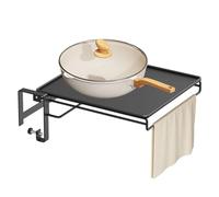 Générique Table Murale Pliante | Plan de Travail Flottant Pliable,Table Auxiliaire Flottante | pour Le Bureau, la Cuisine, Le Balcon, la Chambre, Le Camping-Car, l'Appartement, Le Studio et l'Entrée