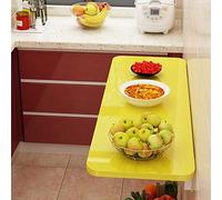 Générique Table Murale, Table Pliante épaisse pour Cuisine, Table Pliante pour buanderie, Table Pliante Flottante Gain de Place, Table Rabattable Murale pour buanderie, Cuisine, Table Pliant