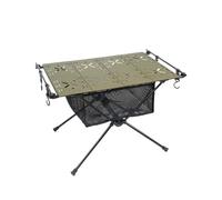 Générique Table Pliante d'extérieur, légère en Alliage d'aluminium, idéale for la randonnée, Le Camping et Les Pique-niques(Green String Bag)