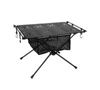 Générique Table Pliante d'extérieur, légère en Alliage d'aluminium, idéale for la randonnée, Le Camping et Les Pique-niques(Black String Bag)