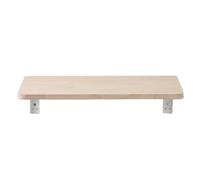 Générique Table Pliante Murale en Bois Massif, Bureau Flottant for Petits Espaces, for Petit Espace, Buanderie, Salle À Manger(40x30cm)