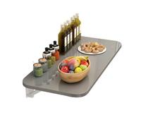 Générique Table Pliante Murale, établi Industriel Robuste for Atelier de Garage, Bureau à Domicile, Conception Pliable permettant d'économiser de l'espace(Color 2,60x40cm)