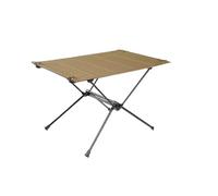 Générique Table Pliante Portable en Alliage d'aluminium, Compatible avec Le Camping et Les Pique-niques Plein air. Fabriquée Tissu Oxford 1680D, Elle est idéale for excursionnistes(Khaki)