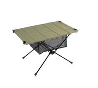 Générique Table Pliante Portable en Alliage d'aluminium, Compatible avec Le Camping et Les Pique-niques Plein air. Fabriquée Tissu Oxford 1680D, Elle est idéale for excursionnistes(Green Set)