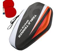 Générique Table Tennis Bat Case, Waterproof Table Tennis Covers for 2 Bats and 2 Balls, TableTennis Bat Bag, TableTennis Bag with Padded Racket Compartment