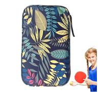 Générique Table Tennis Racket Case - Cloth 28x18x3cm | Portable Protective Table Tennis Racket Cover, Holder Outdoor Sports Storage Carry Bag Paddle Organizer | for Training Match Use
