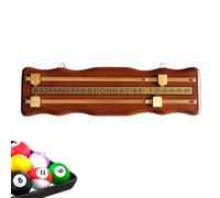 Générique Tableau de Bord monté sur Un Jeu de palets, Tableau de Bord de Billard | Buteur de Billard en Bois et Tableau de de,de pointage de Professionnel réutilisable Transparent, d'affic