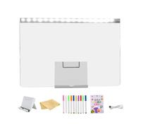 Générique Tableau de Dessin Lumineux, Ardoise D'Écriture Avec Prise USB, Tableau De Messages LED Effaçable Avec Marqueurs, Pour Garçons Et Filles, Maison, Salle De Classe, Bureau, École