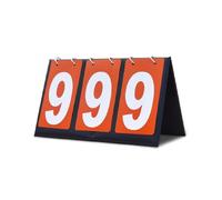 Générique Tableau de Score imperméable à l ' Eau Tableau de Bord à retournement de Table Scores Keeper Score Flippers pour Basket-Ball Volley-Ball Tennis de Table Tableau de compétition Sportive