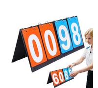 Générique Tableau De Score Volleyball | Tableau de Score pour - Marqueur De Match Multifonction Quatre Chiffres pour Jeux Sportifs Incluant Tennis De Table, Golf, Billard, Fléchettes, Et Autres