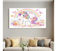Générique Tableau décoration murale Botanique Pastorale Gothique70 x 50 cm | Papillon Nuit Champignon Floral Peinture Image sur Toile Tableau Decoration Murale pour Chambre Bar Boutique Vêtements Café