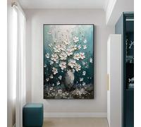 Générique Tableau Decoration Murale Salon, Peinture À L'Huile Sur Toile, Décoration Murale, Motif Prune, Œuvre Originale 100% Peinte À La Main, Sans Cadre, Pour Salon, Chambre, Bureau, Maison