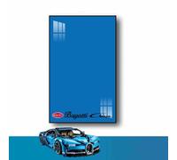 Générique Tableau Mural pour Lego Technic Bugatti Chiron Race Car 42083, idée Cadeau pour Les Amateurs de Lego - Support Mural idéal pour Les collectionneurs de Lego - Modèle Non Inclus