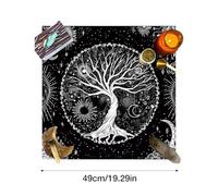 Générique Tablecloth for Tarot Mat - Divination Card Table Mat, Multi-Purpose Board | Game Supplies for Classmate Gatherings, Friends Party, Family Entertainment, Home Game Nights, Card Reading Fun