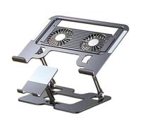 Générique Tablet Cooling Bracket,for Bedroom Home Reading Study Meeting Classroom College Adjustable Laptop Stand F0r Desk - 5 Height Adjustable Cooling Holder for Laptop and Phone,