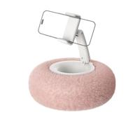 Générique Tablet Stand Pillow - Plush Cushion Holder | Soft Rotating Support with Adjustable Viewing Angle for Bed Couch Reading Setup Device Rest Accessory Stand for Home Relaxation Travel Comfort