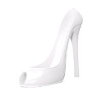 Générique Tabletop Wine Rack - High Heel Shoe Design, Stylish 8-inch Desktop Storage Stand | Wedding, Party, Home Decor, Gift Basket Accessory, Kitchen, Dining Room, Elegant Wine Display, Indoor