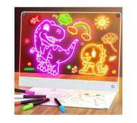 Générique Tablette Lumineuse Dessin -Stimuler l'imagination et créative des Enfants, développement de la motricité Fine, Laissez des Enfants découvrir la Joie de Dessiner