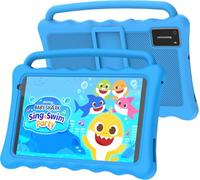 Générique Tablette pour Enfants, Tablette pour Tout-Petits avec étui de Protection Antichoc, Double caméra, Bluetooth, Wi-FI, Tablette Android 12 de 7 Pouces pour Enfants