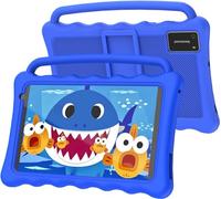 Générique Tablette pour Enfants, Tablette pour Tout-Petits avec étui de Protection Antichoc, Double caméra, Bluetooth, Wi-FI, Tablette Android 12 de 7 Pouces pour Enfants