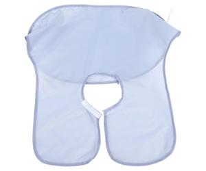 Générique Tablier à Barbe Pliable en Polyester pour Rasage et Nettoyage, Accessoire Pratique pour Salle de Bain, pour Père ou Petit Ami