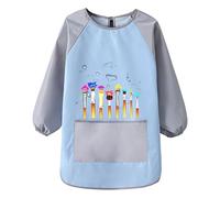 Générique Tablier D'Art Enfant,Tablier Imperméable à Poches pour Activités Artistiques - Blouse Créative Hypoallergénique pour Activités Maison Jardin École