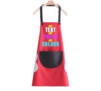 Générique Tablier de Cuisine Femme Personnalisé avec Photos et Texte, Cadeau Personnalisé Pour Noël, Saint-Valentin, Couple