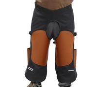 Générique Tablier de Maréchal-Ferrant pour Homme,Pantalon de Parage avec Genouillère,Bretelles réglables Tablier soudure simili cuir | Pour homme, papa, époux, travaux agricoles, élevage,