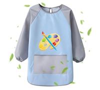 Générique Tablier De Peinture Bébé Tablier Impermeable Enfant | Tablier Imperméable Enfant Pour Cuisine, Loisirs Créatifs, Jardin Et Préscolaire