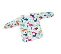 Générique Tablier de Peinture Enfant Imperméable - Manches Longues & Poche - Motif Dinosaure - Pour Art/Baking - Taille Réglable