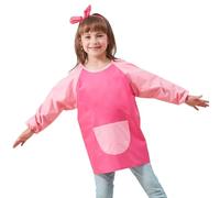 Générique Tablier De Peinture Pour Enfant, Manteau De Peinture Imperméable Pour Enfant Avec Manches Et Grandes Poches, Blouse D'art Pour Enfant Pour La Peinture Artistique Scolaire