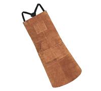 Générique Tablier de soudage professionnel ergonomique en cuir avec rangement pratique pour outils et accessoires Diverses tâches lourdes Tablier ignifuge