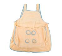 Générique Tablier de Transport pour Chat avec Poche, Sac pour Animaux de Compagnie de Type Pochette, Sac en Coton Portable et Ajustable, Lavable, Convient à Une, Jambe Jaune