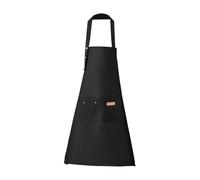 Générique Tablier de Travail en Toile - Tablier à Bavette Réglable avec 2 Poches | Vêtement de Cuisine Imperméable pour Hommes & Femmes, Polyester Coton Anti-Huile & Taches pour Restaurant, BBQ, Café