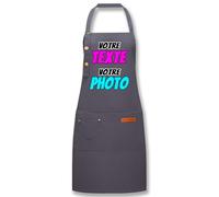 Générique Tablier Personnalisé Femme Homme,Tablier De Cuisine Femme,Tablier Barbecue Homme,Imperméable,Peut être Imprimé Avec Des Photos Logo Texte