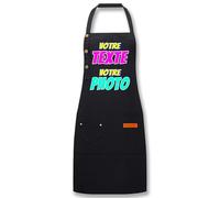 Générique Tablier Personnalisé Femme Homme,Tablier De Cuisine Femme,Tablier Barbecue Homme,Imperméable,Peut être Imprimé Avec Des Photos Logo Texte