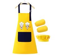 Générique Tablier Pour Tout-Petits,Blouse D'Art Réglable | Tablier de Peinture Enfant,Pour Garçons Et Filles De 2 À 12 Ans Pour La Pâtisserie La Cuisine La Salle De Classe La Maison Le